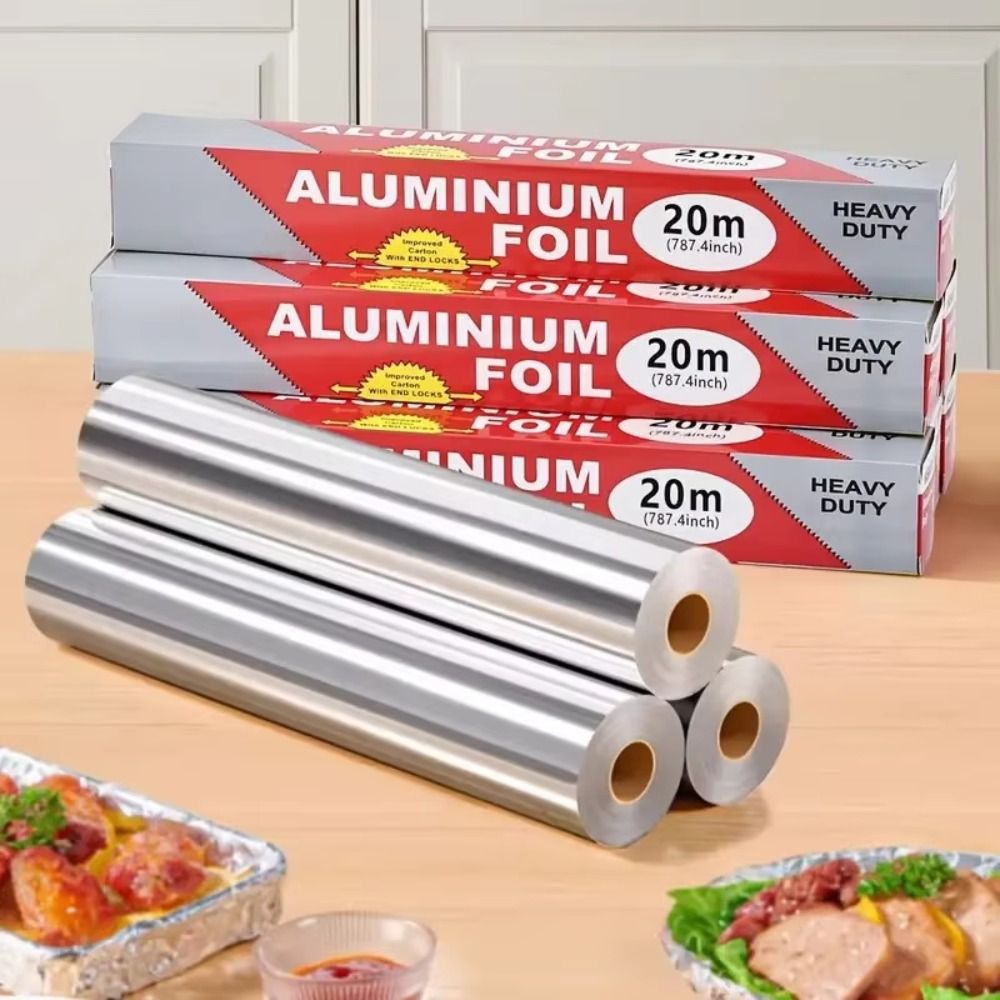 Kitchen Roll Baking - Disposable Tin Foil Paper Kitchen Baking