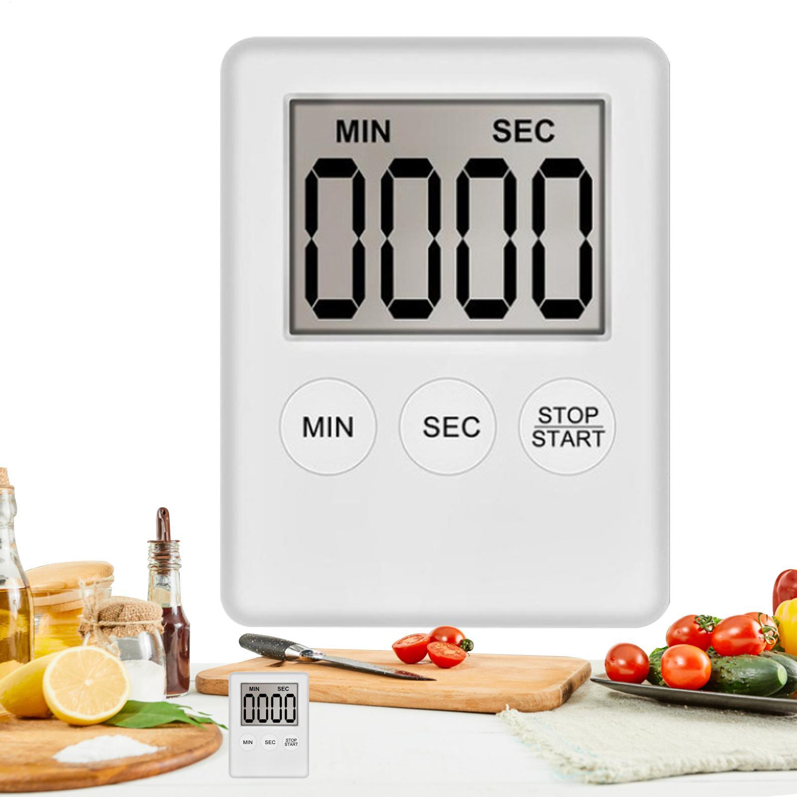 Baking Kitchen Hourly - 1pc Magnetic Kitchen Timer Digital Cooking