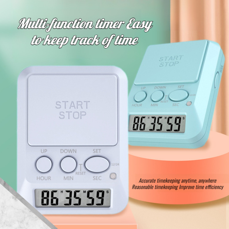 Baking Kitchen Hourly - Student Visual Cooking Timer Digital Display