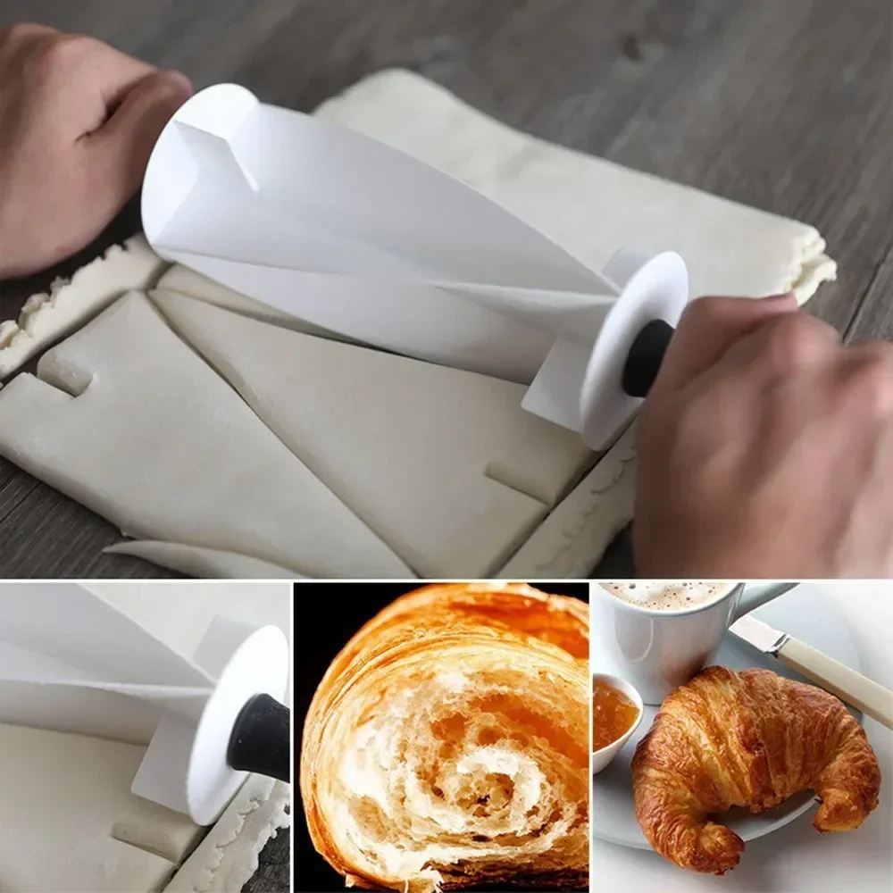 Kitchen Roll Baking - 1pc Croissant Dough Cutter Plastic Quick