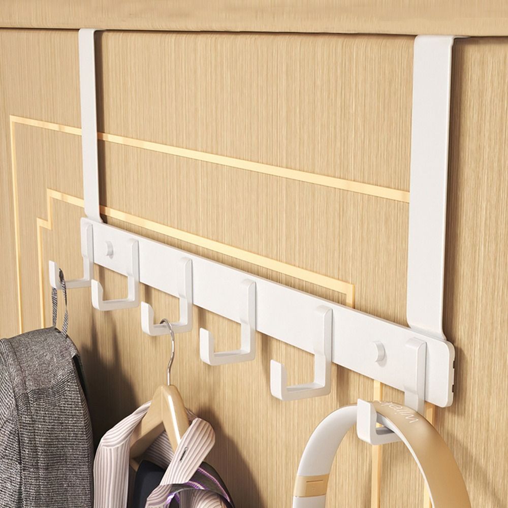 Kitchen Zo - Hooks Over The Door 6 Hooks