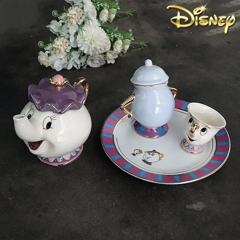 Kitchen Baking Pan Set - Hot Teapot Cartoon Beauty And The