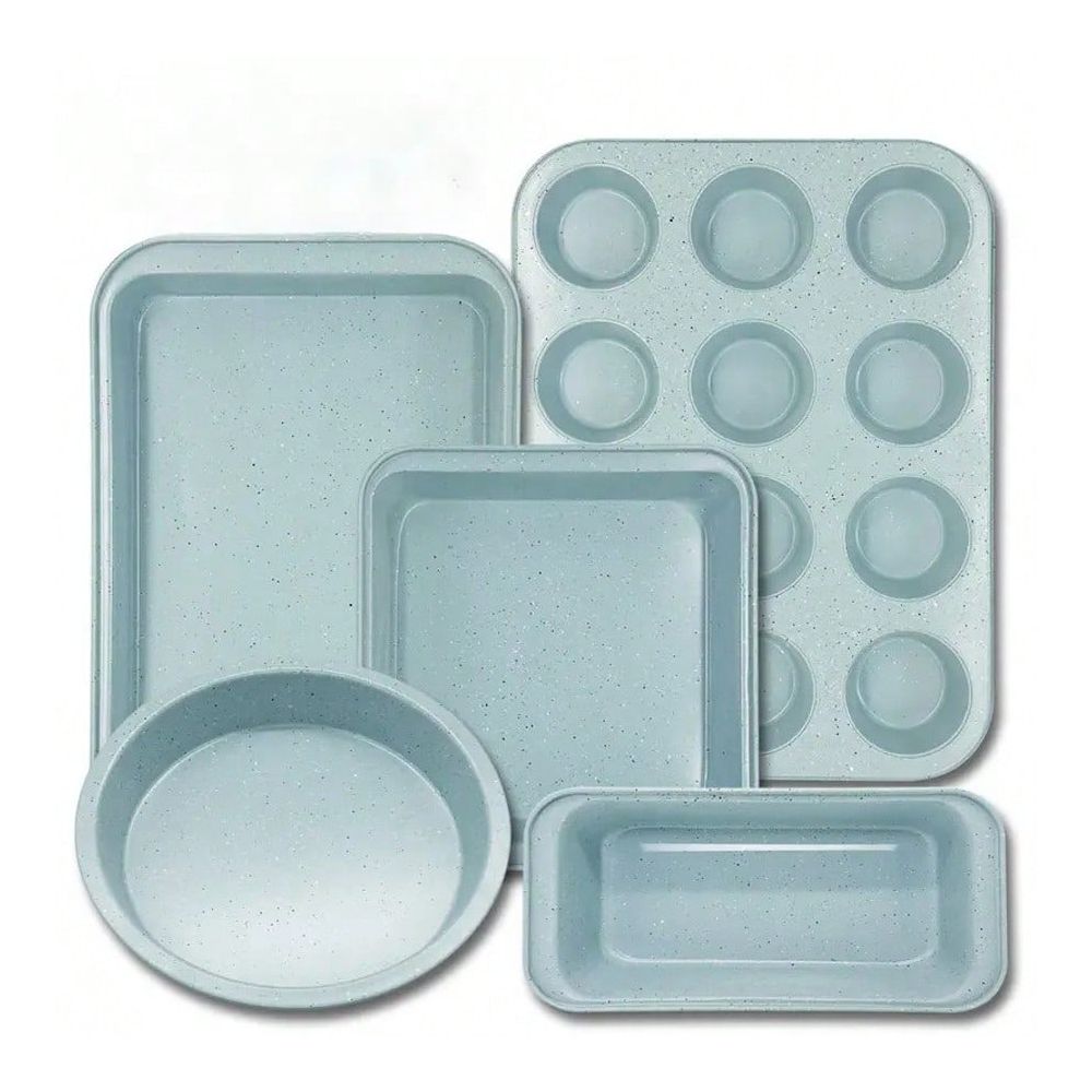 Kitchen Baking Pan Set - 10 Piece Bakeware Set, NonStick Kitchen