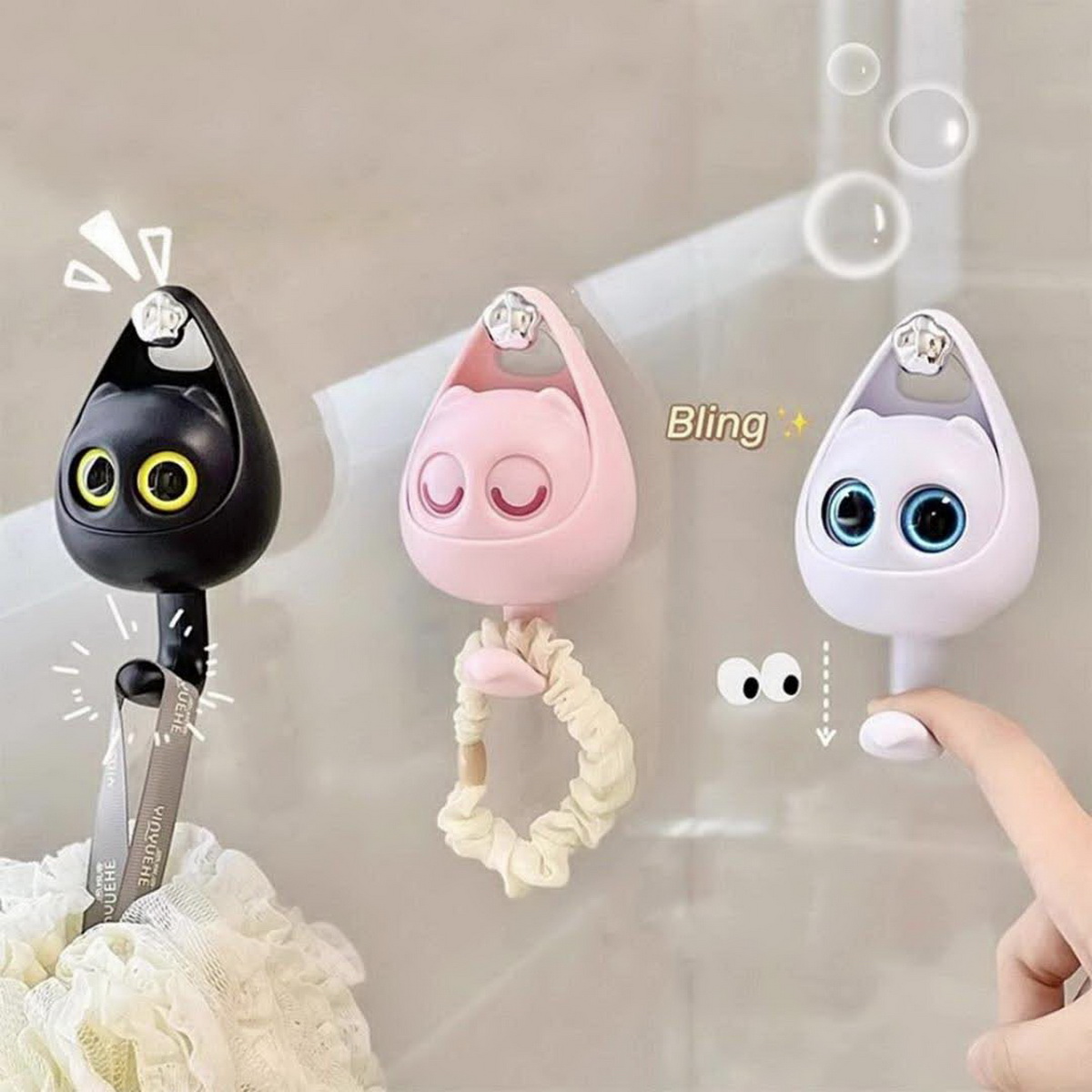 Creative Cartoon Blink Cat Hoo - Kitchen Zo review and price