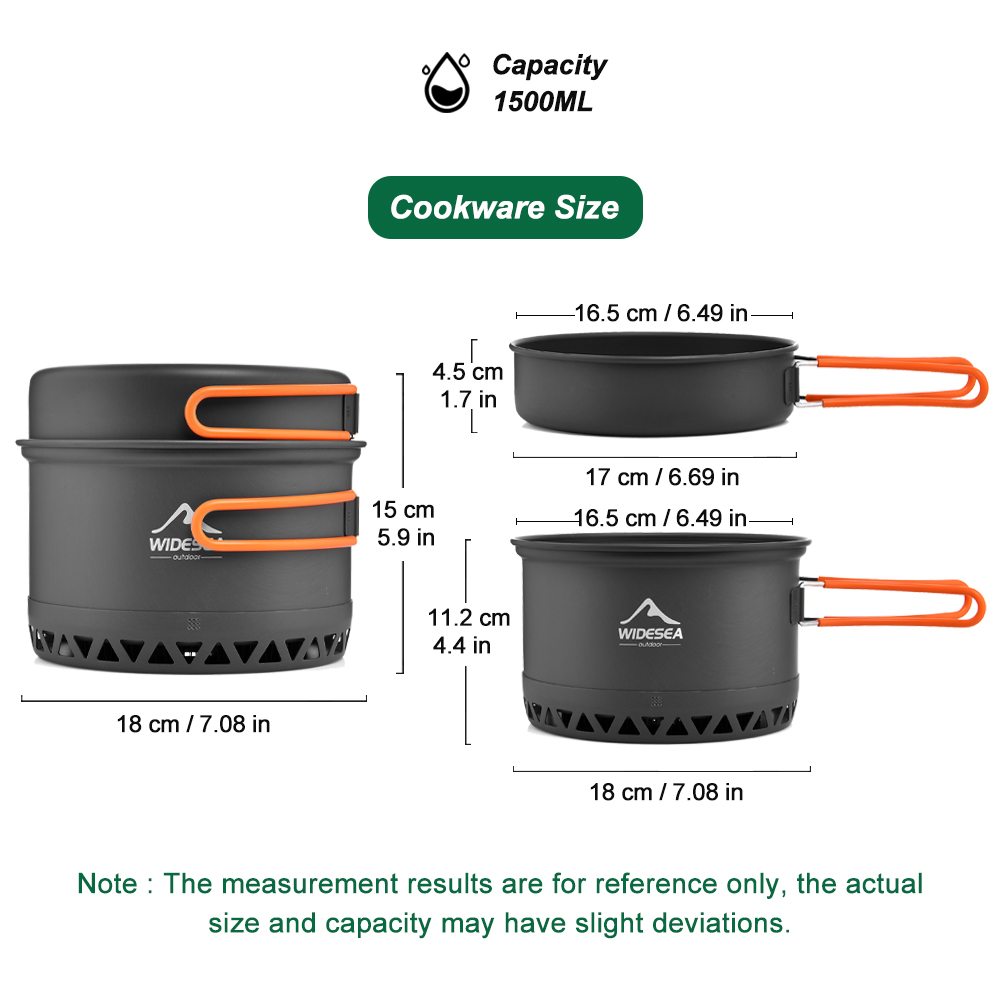 Camping Tableware Outdoor Cook - Kitchen Baking Pan Set review and price