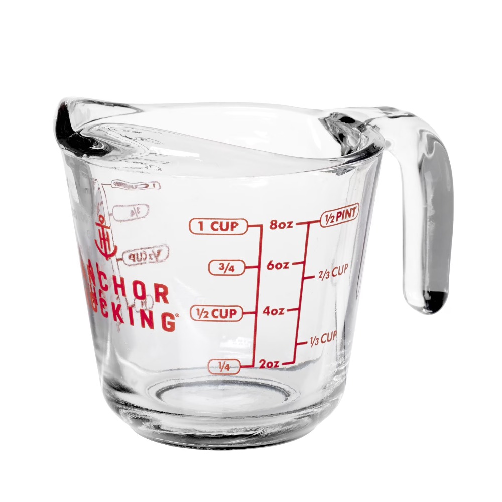 2-Pack Glass Measuring Cups Se - Kitchen Baking Area review and price