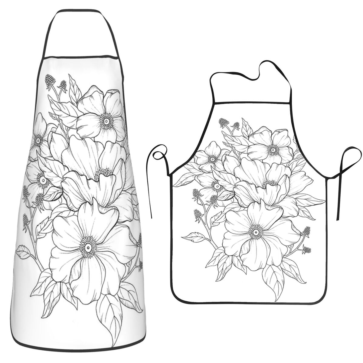 Flower Bouquet Sketch Botanica - Kitchen Baking Drawing review and price