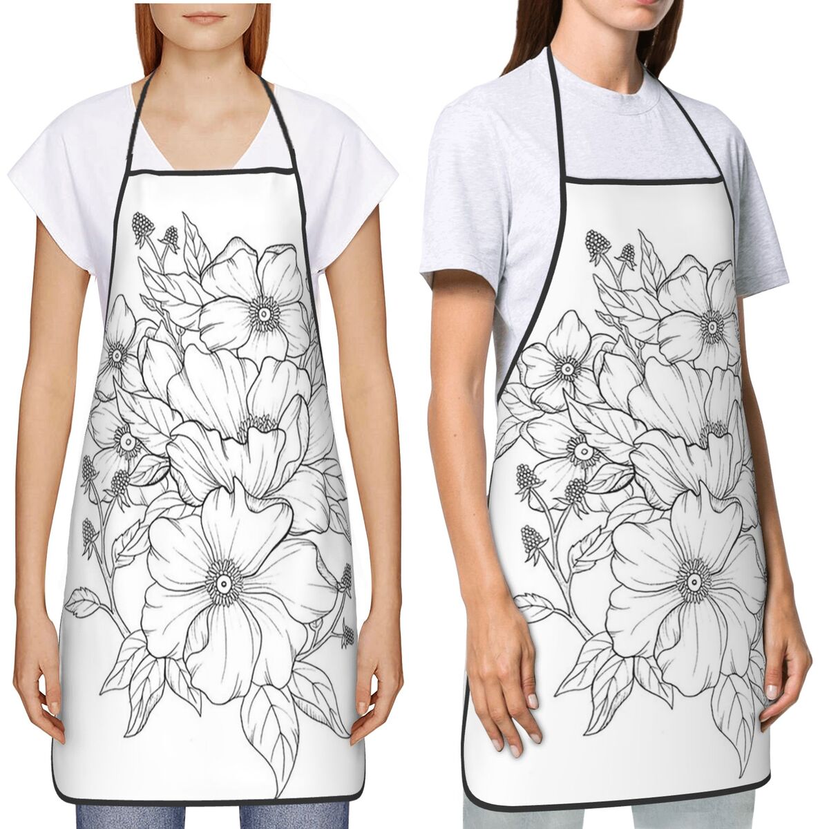 Flower Bouquet Sketch Botanica - Kitchen Baking Drawing review and price