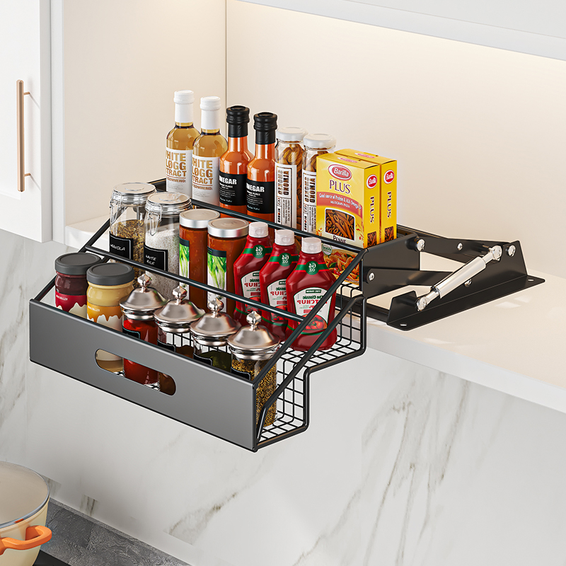 1Pc 3 Tier Pull Down Organizer - Kitchen Zo review and price
