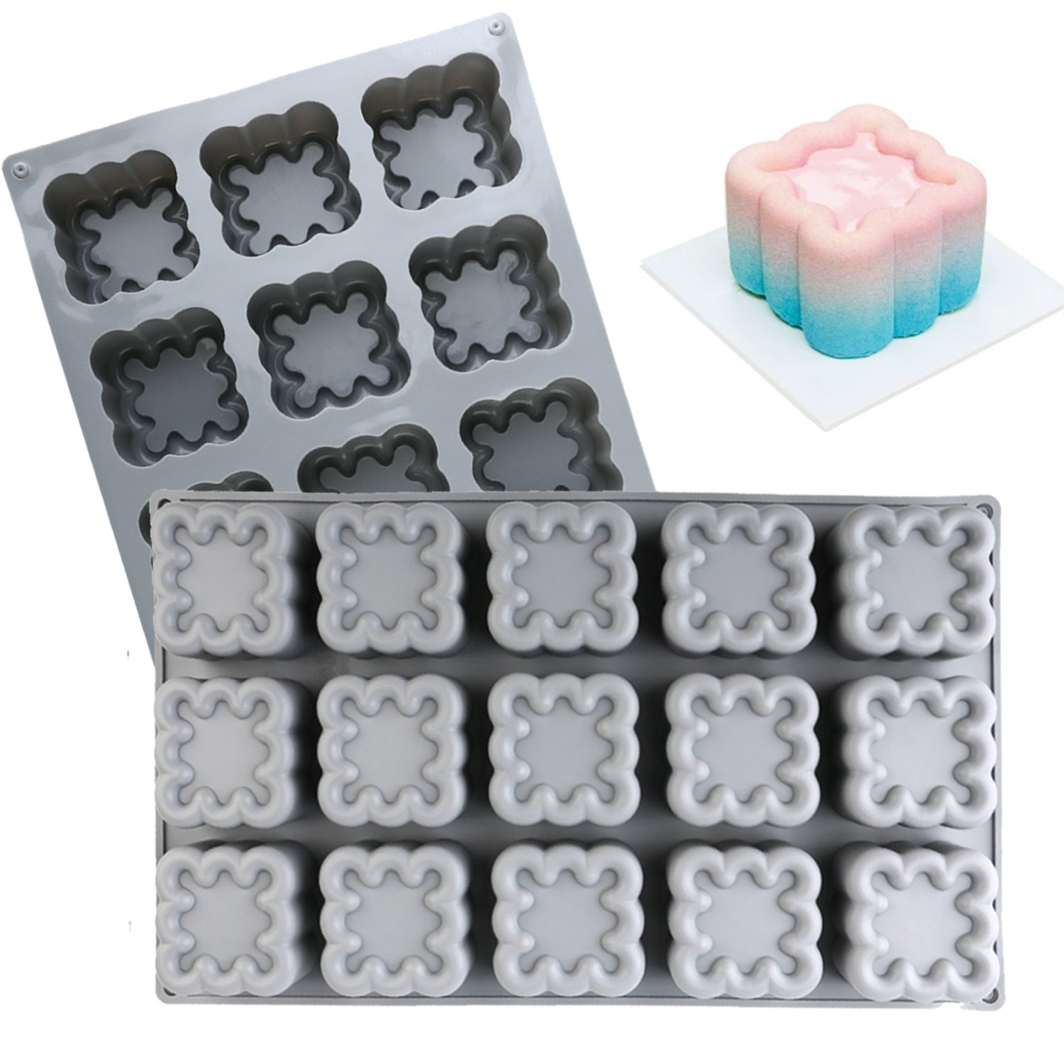 A Pack of Square Wave-Shaped S - Kitchen Baking Must Haves review and price