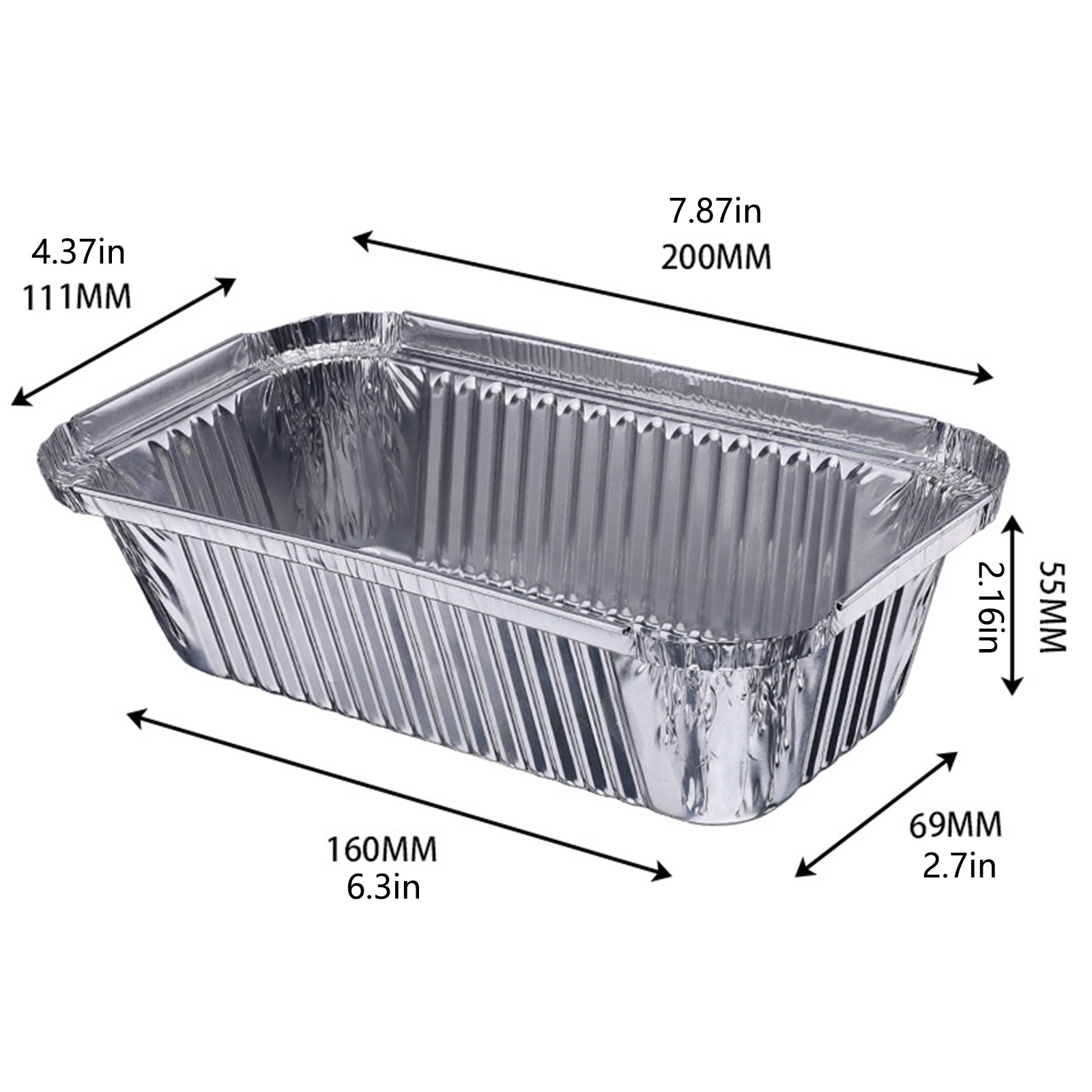 20pcs Large Deep Disposable Al - Kitchen Baking Pan Set review and price