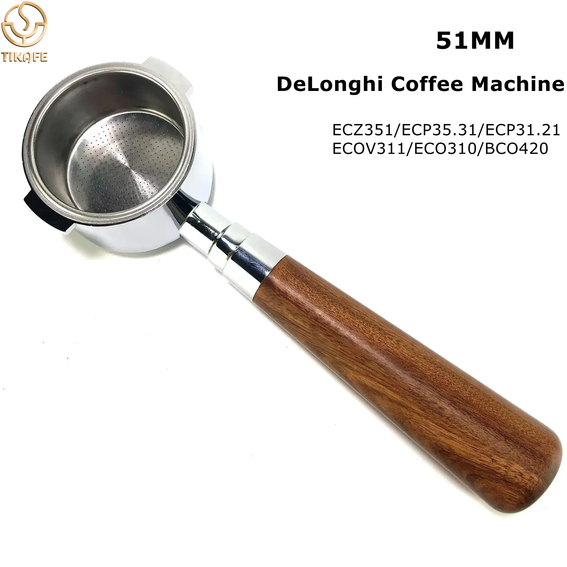 51mm Bottomless Portafilter Na - Delonghi Espresso Ecp3420 review and price