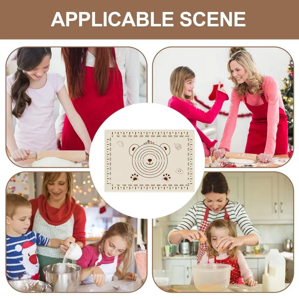 70*50cm Silicone Pad Baking Ma - Kitchen Roll Baking review and price
