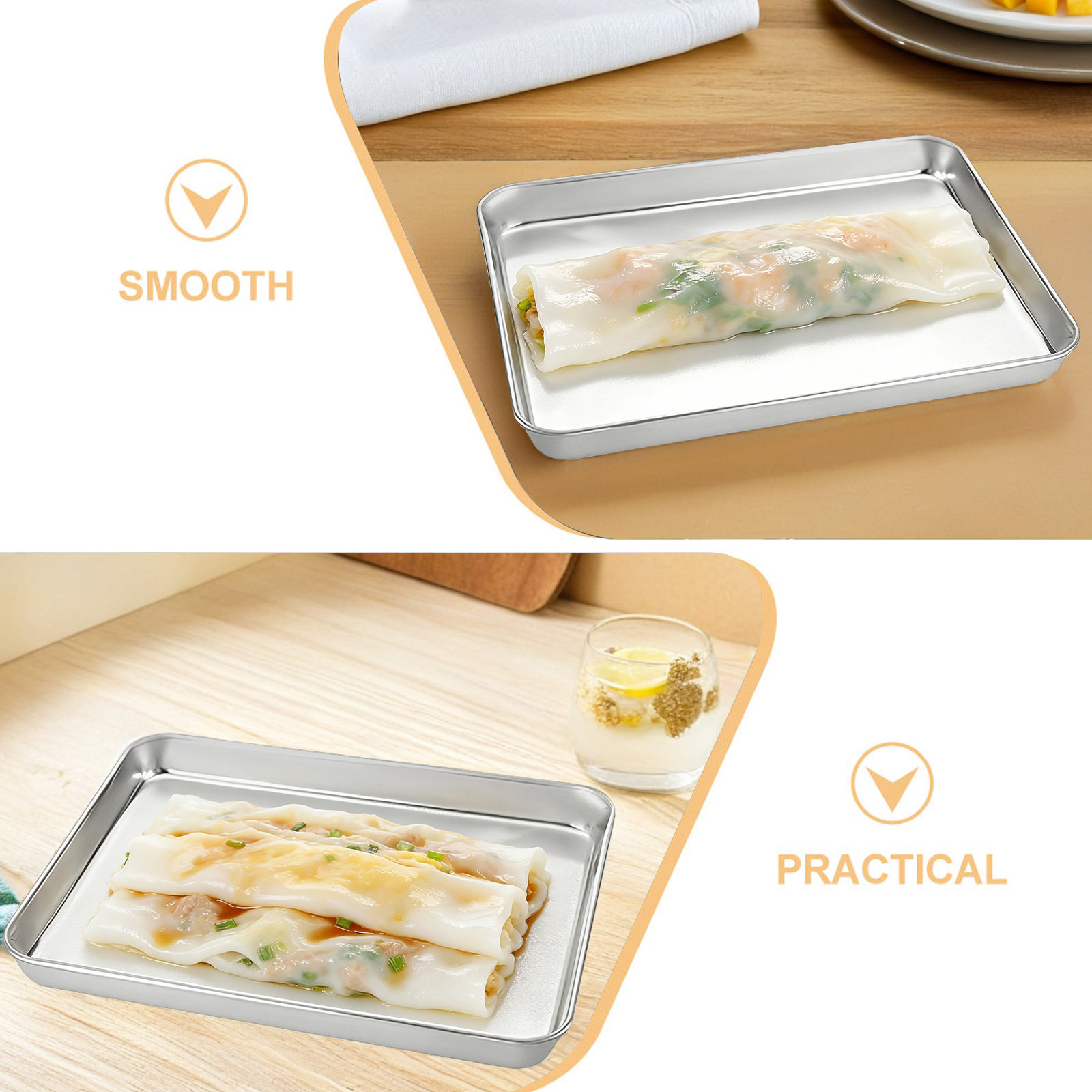 1Set Stainless Steel Rice Nood - Kitchen Roll Baking review and price