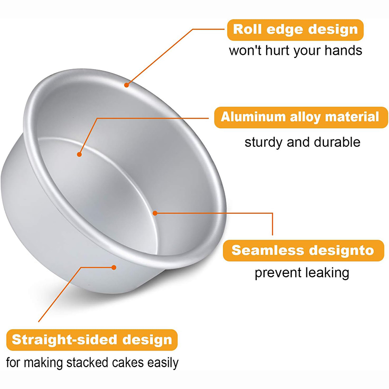 6/12Pcs Aluminum Mini Cake Pan - Kitchen Baking Pan Set review and price