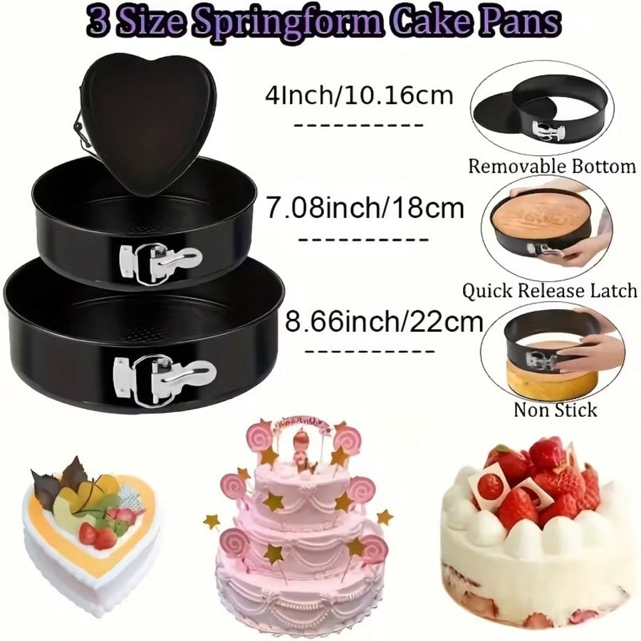 TAIMASI 492set Cake Decorating - Springform Pan Set review and price