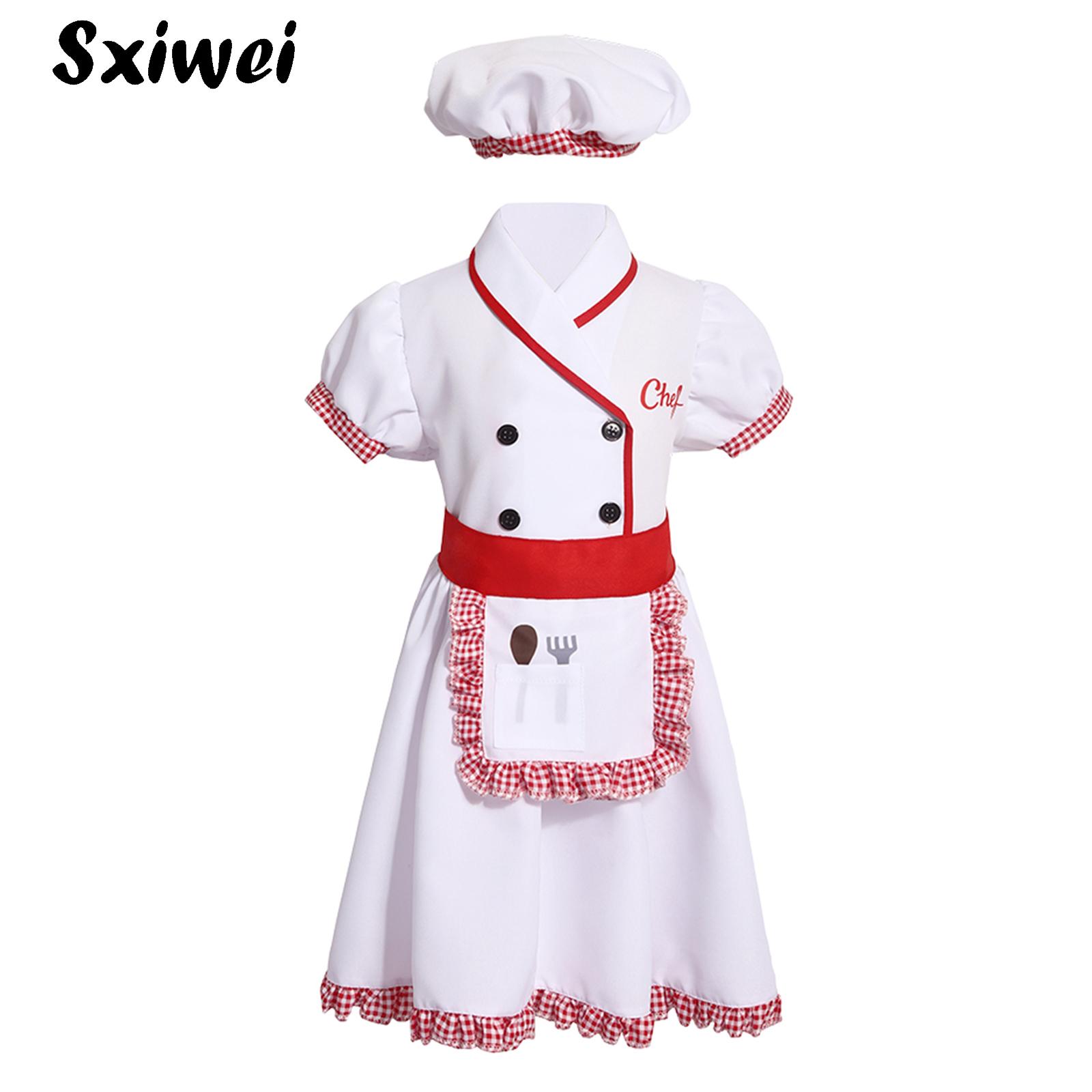 Boys Girl Chef Costume Uniform - Cooking Chef Xl review and price