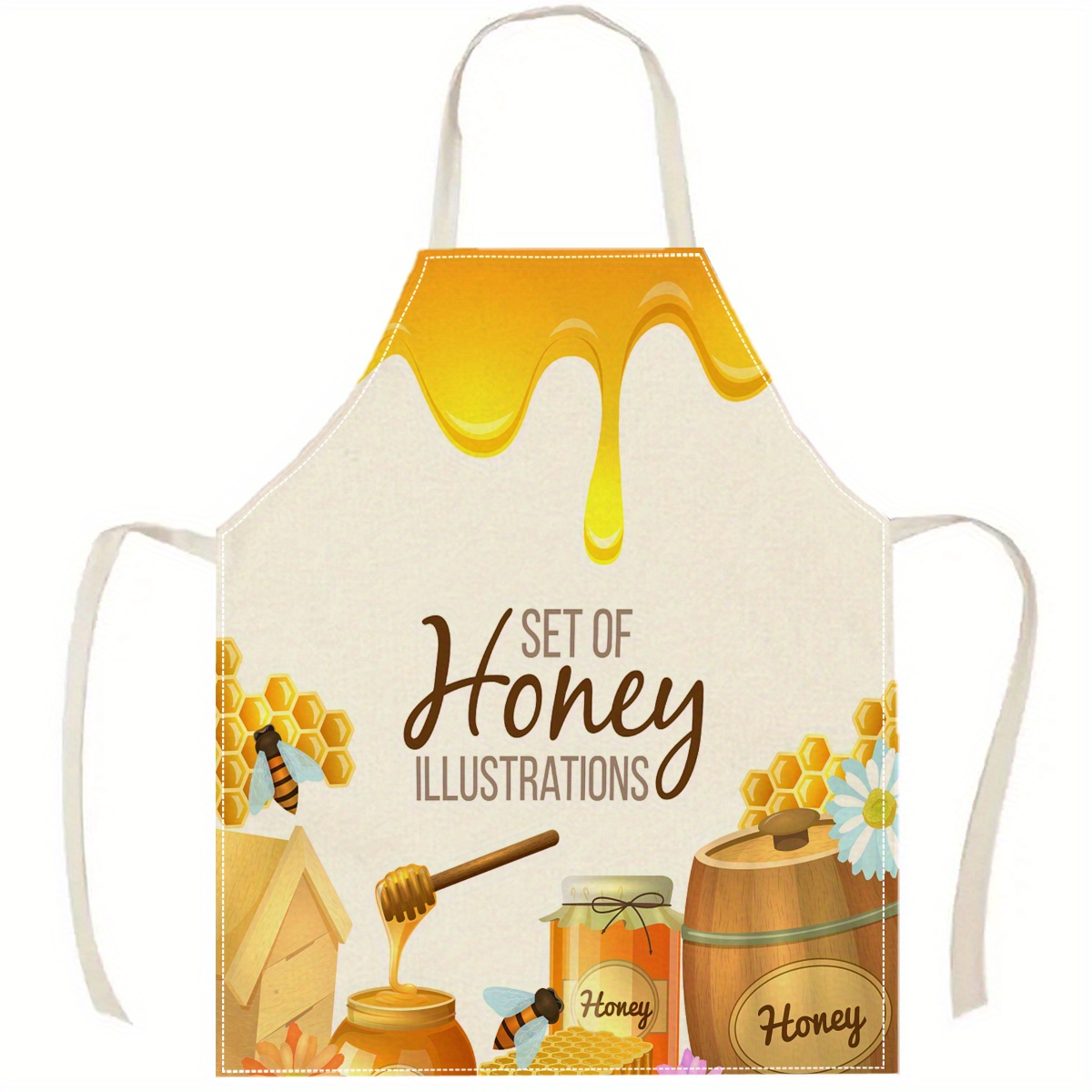 1pc Honey Bee Apron Sweet Kitc - Kitchen Baking Ideas review and price