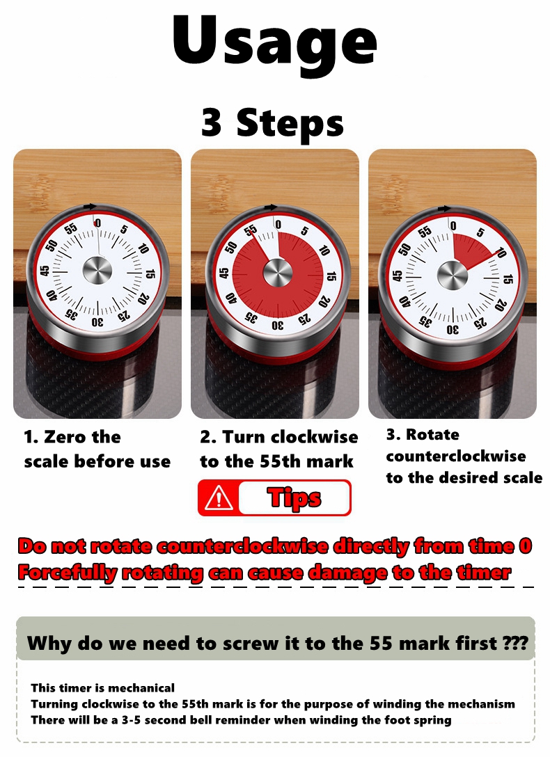 Countdown Reminder Magnetic Me - Baking Kitchen Hourly review and price