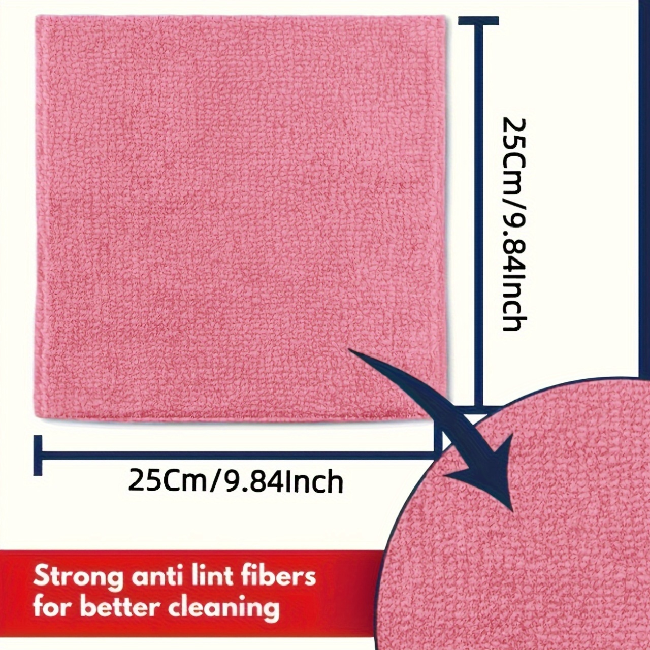 1-50Pcs Light Pink Microfiber  - Kitchen Baking Mixer review and price