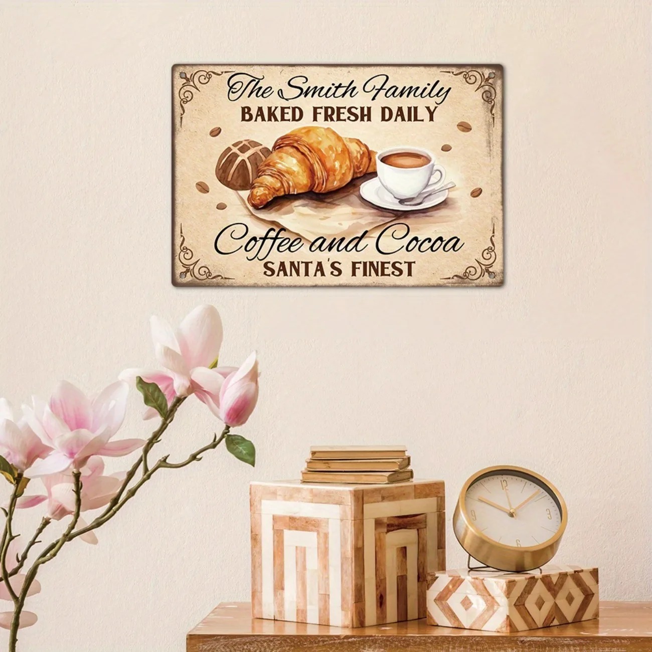 [2D Flat] Rustic Farmhouse Bak - Kitchen Baking Wall Art review and price