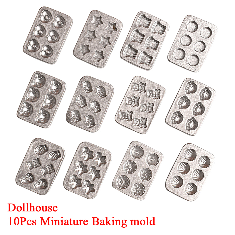 10pcs Doll House Miniature Min - Kitchen Baking Area review and price