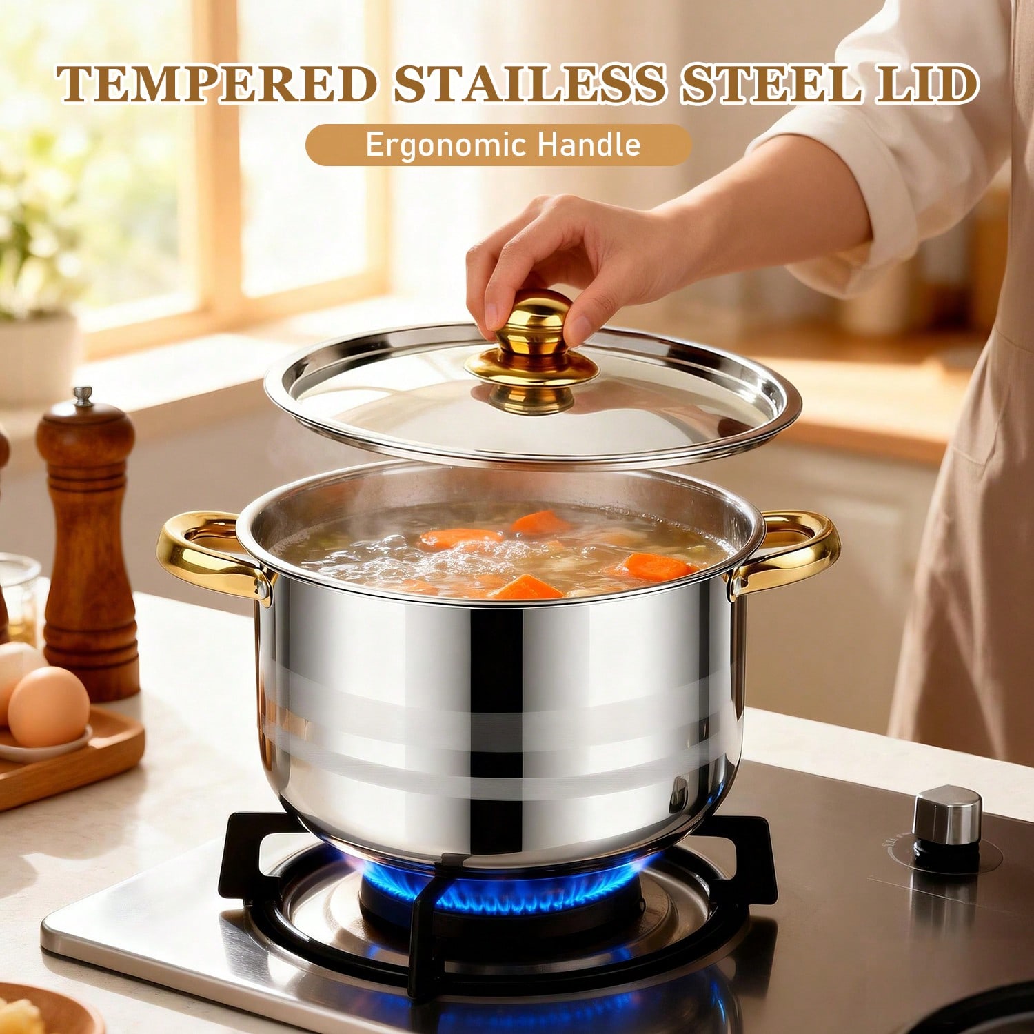 Stainless Steel Pot Set Modern - Kitchen Baking Pan Set review and price