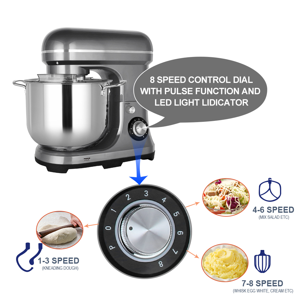 11L 2000W Large Powerful Elect - Kitchen Baking Mixer review and price