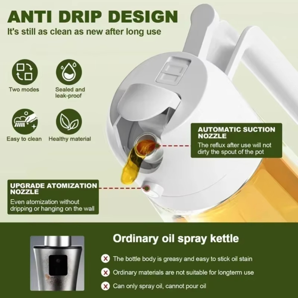 2in1 470ml Plastic Spray Oil S - Kitchen Baking Area review and price