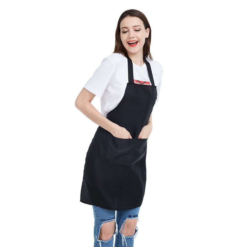 12 Pack Bib Apron - Unisex Bla - Kitchen Baking Drawing review and price