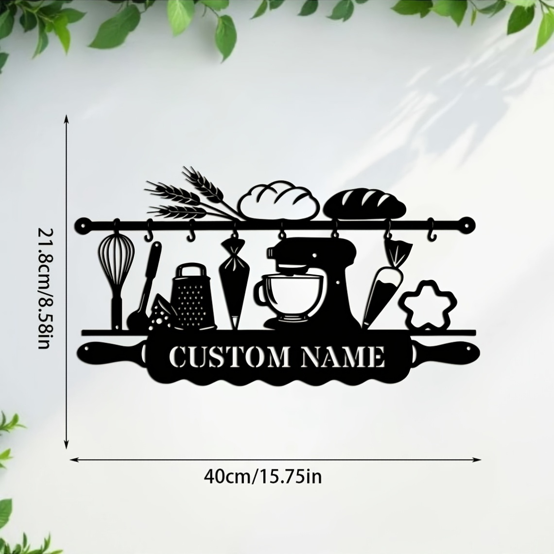 Personalized Kitchen Iron Wall - Kitchen Baking Area review and price