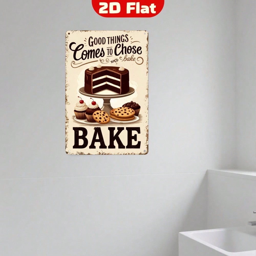 【Vintage Metal Wall Art】Art De - Kitchen Baking Wall Art review and price