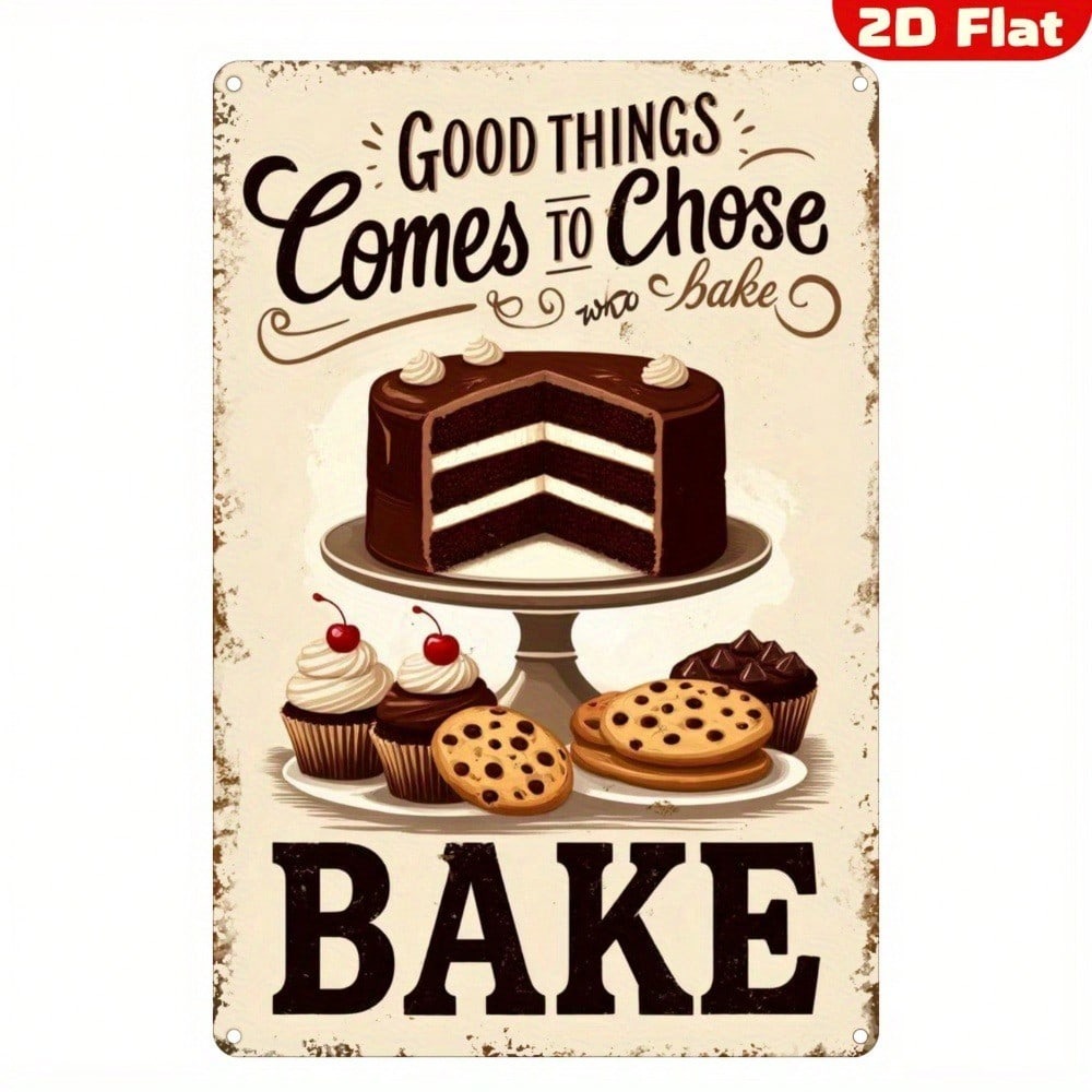 【Vintage Metal Wall Art】Art De - Kitchen Baking Wall Art review and price