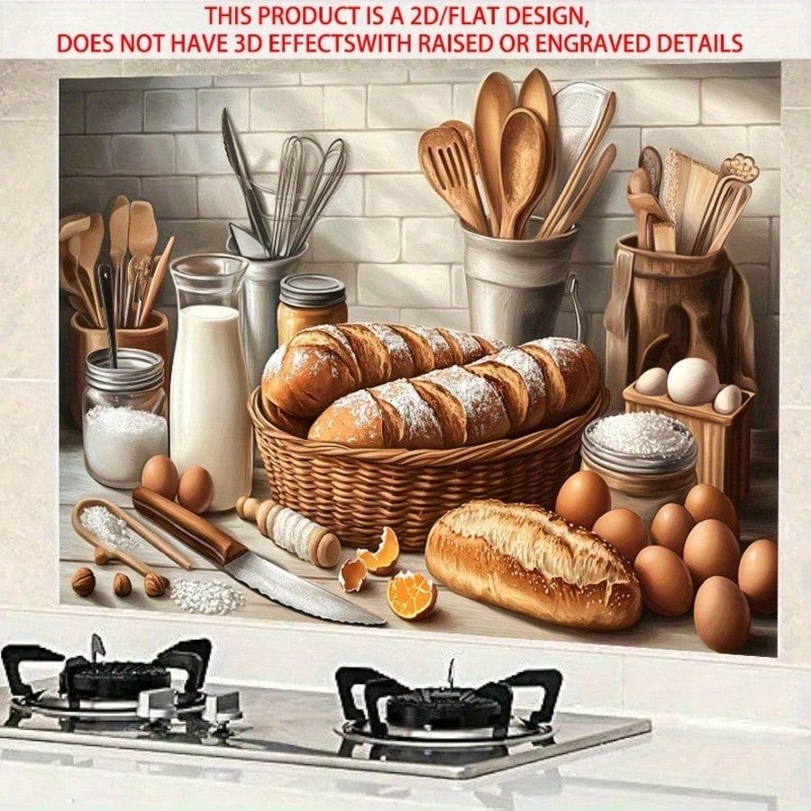 2D Self Adhesive PVC Wall Deca - Kitchen Baking Wall Art review and price