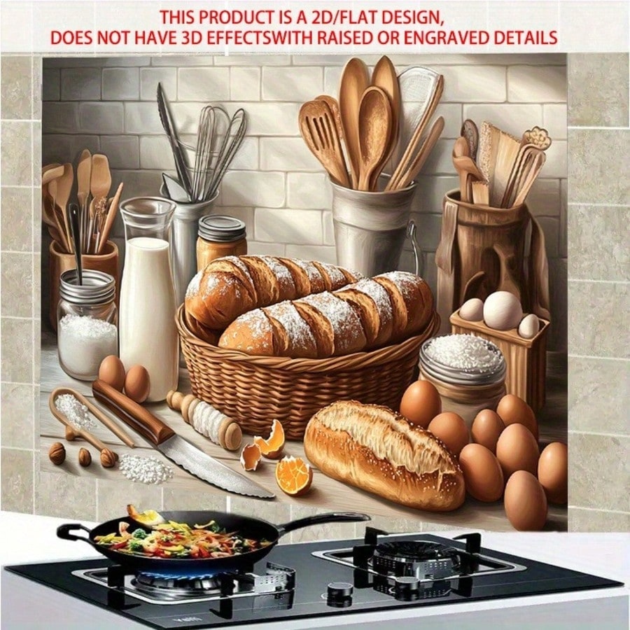 2D Self Adhesive PVC Wall Deca - Kitchen Baking Wall Art review and price