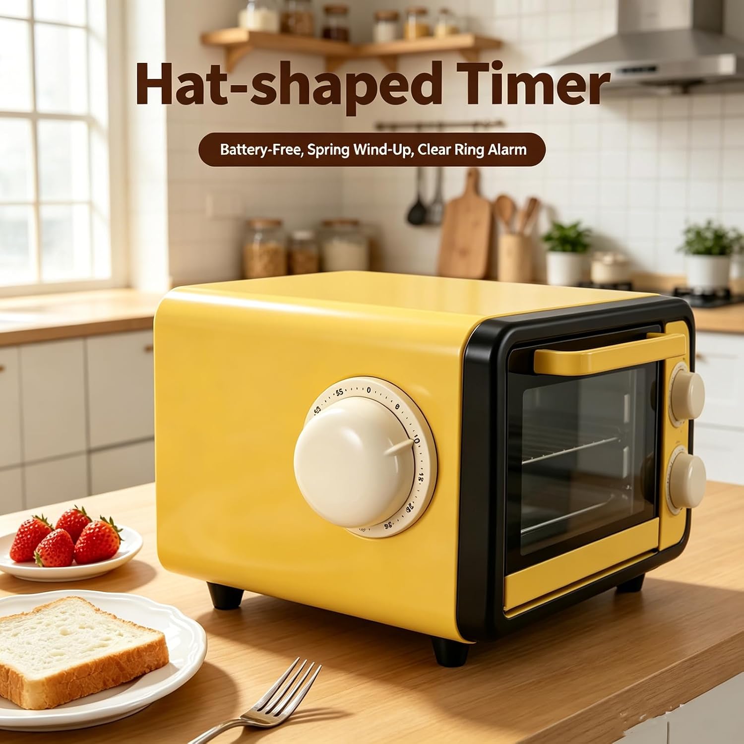 Mechanical Kitchen Timer with  - Baking Kitchen Hourly review and price