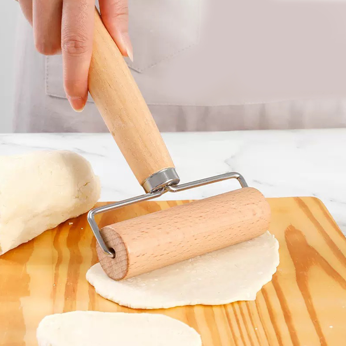 1PC Rolling pin; wooden baking - Kitchen Roll Baking review and price